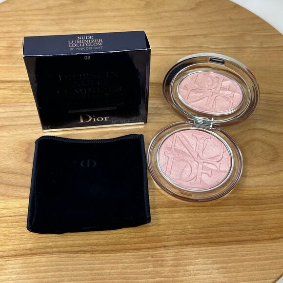 Dior Other - Dior Diorskin Nude Luminizer #08 Pink Delight Sparkling Pigment-Infused NEW
